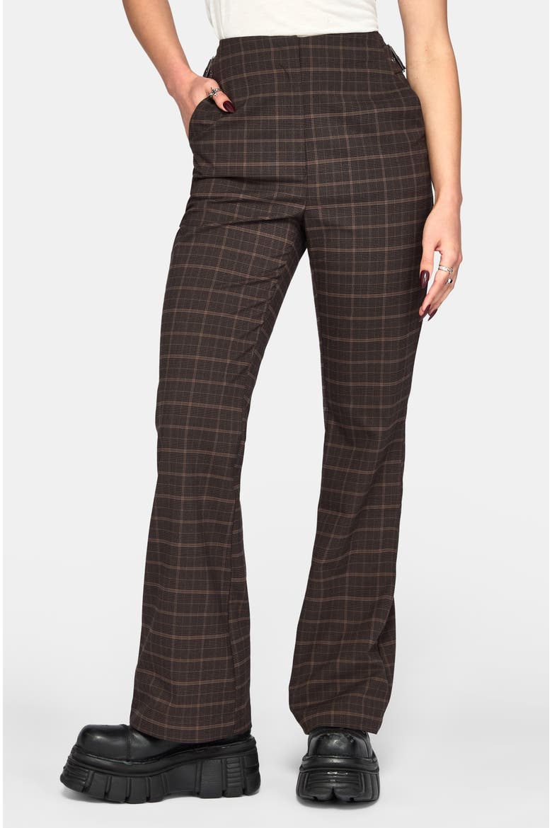 Fran Baby Boot Flare Trouser, Alternate, color, Brown
