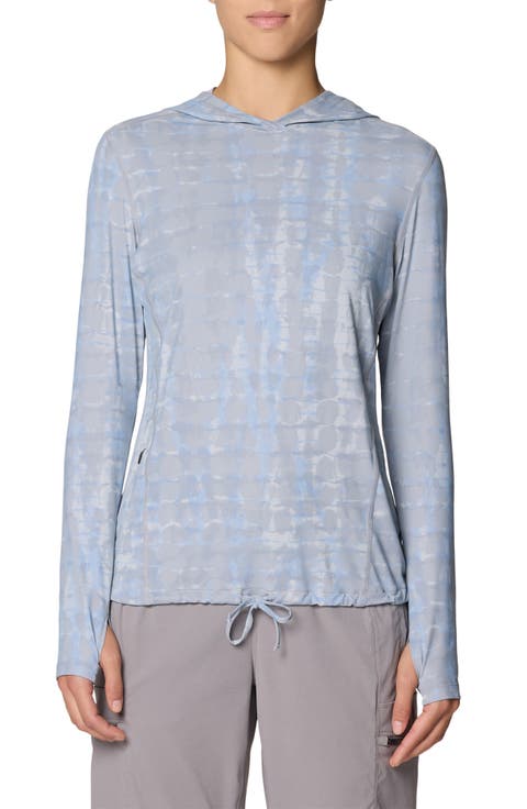 Crater Lake Long Sleeve UPF 50+ Hooded T-Shirt
