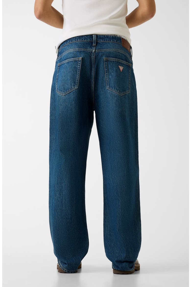 G18 Relaxed Straight Leg Jeans, Alternate, color, BLUE