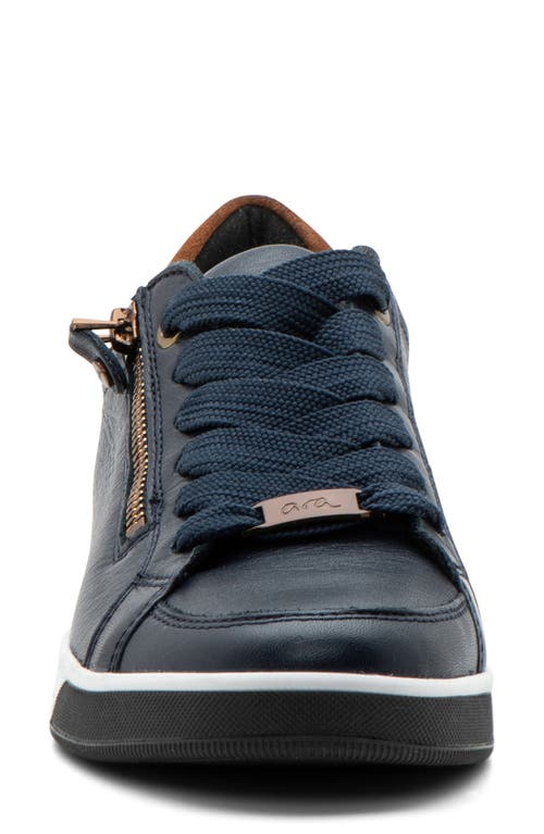 Ara Rei Low Top Sneaker In Blue