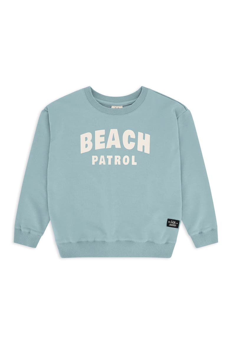 Kids' Ryder Beach Patrol Graphic Sweatshirt, Main, color, SURF BLUE
