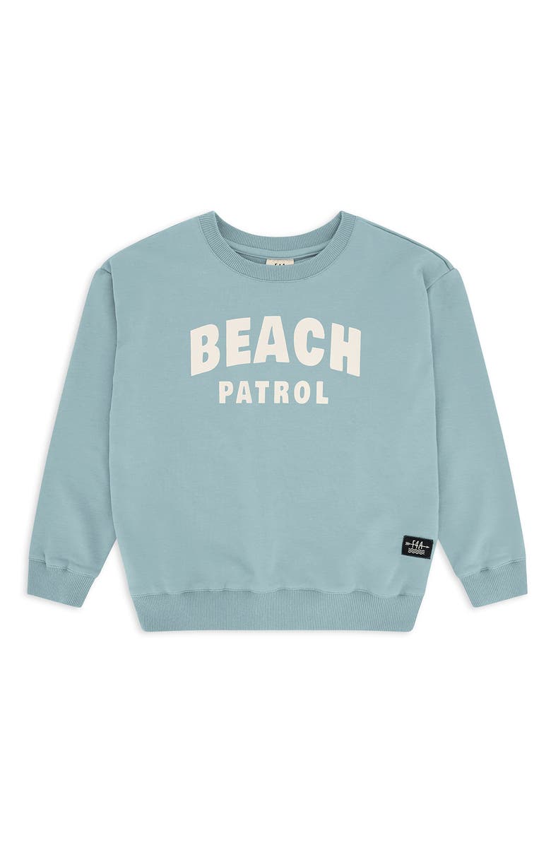 Feather 4 Arrow Kids' Ryder Beach Patrol Graphic Sweatshirt, Main, color, Surf Blue