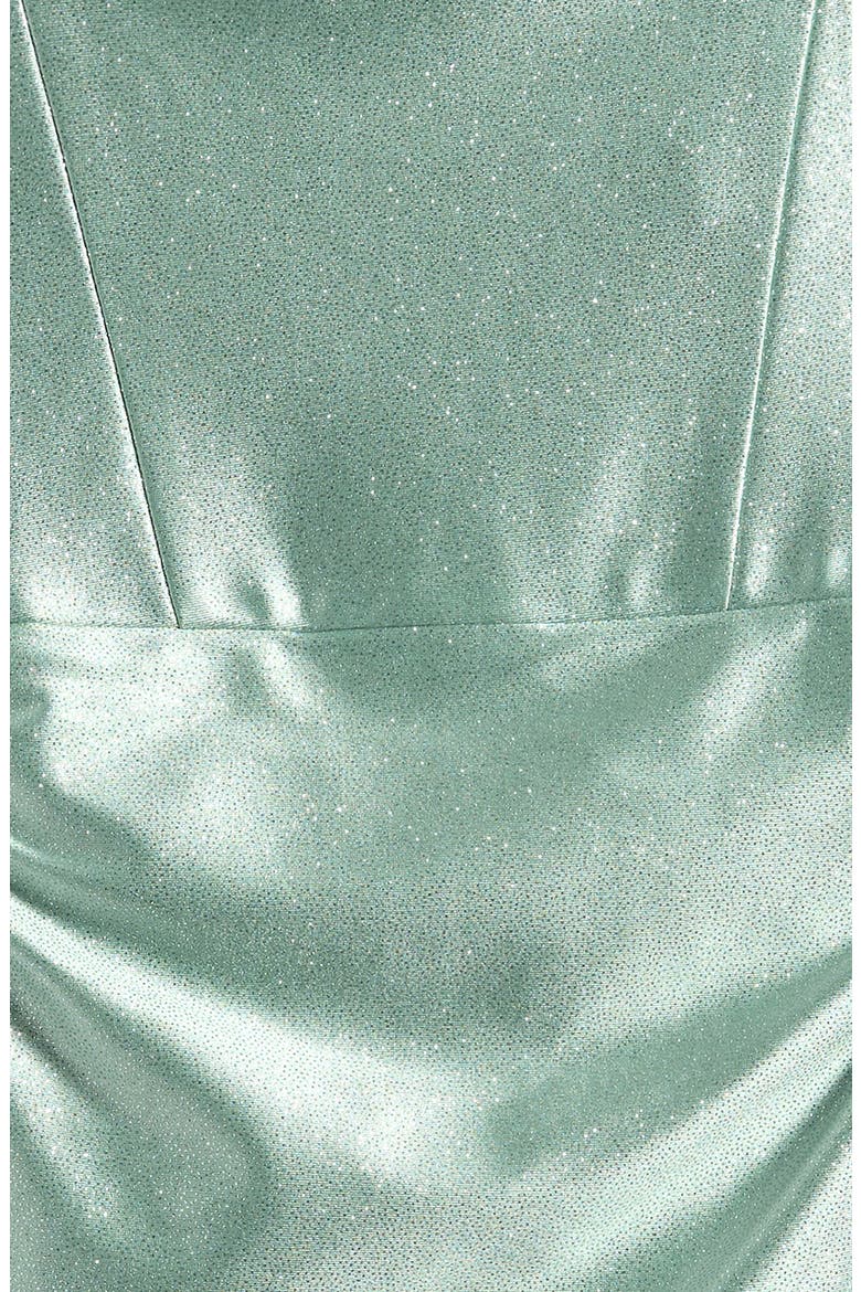 Kids' Glitter Drop Waist Dress, Alternate, color, PISTACHIO