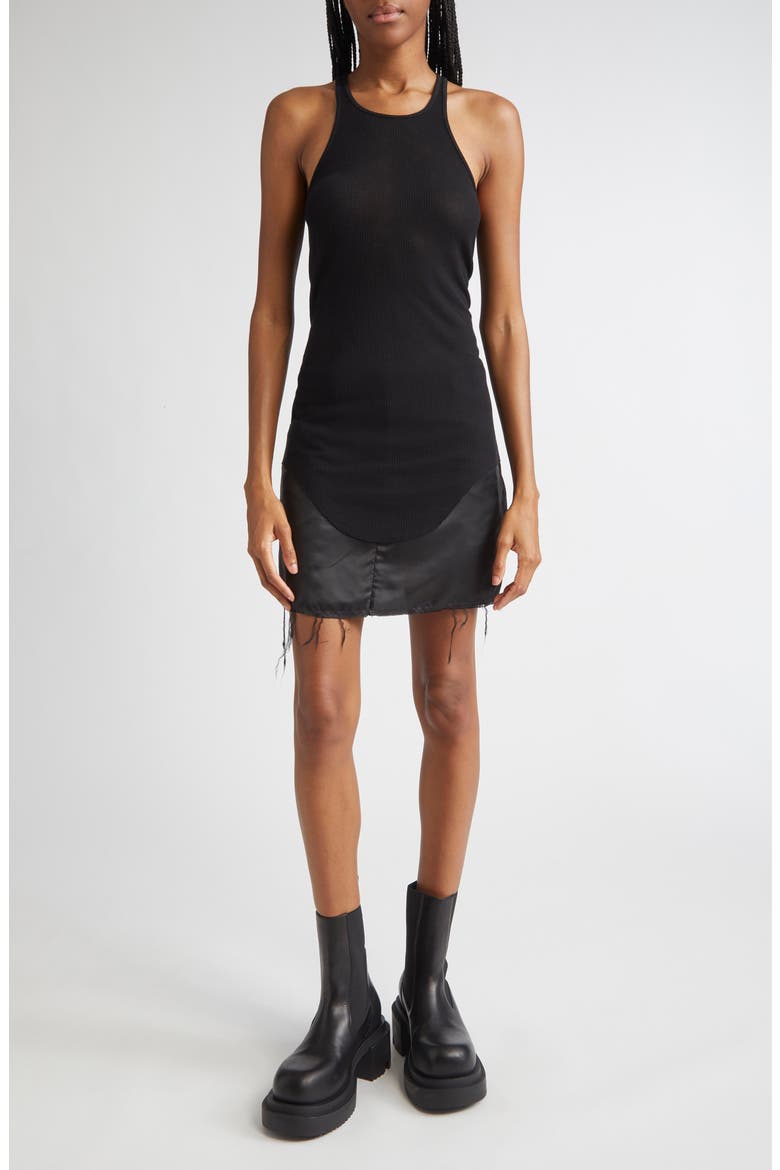 Basic Rib Tank, Alternate, color, BLACK