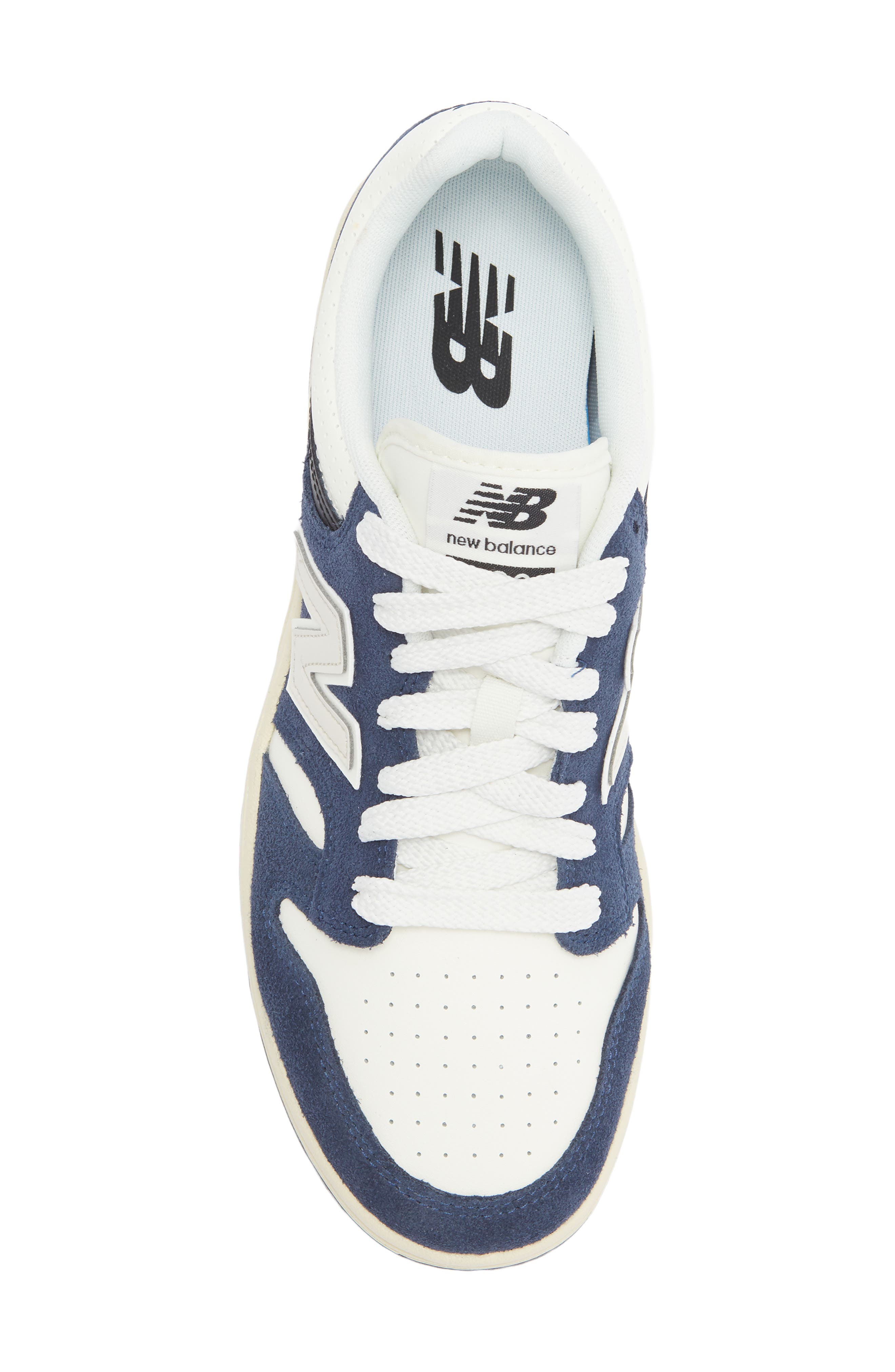 480 Basketball Sneaker, Alternate, color, NB NAVY/ SEA SALT