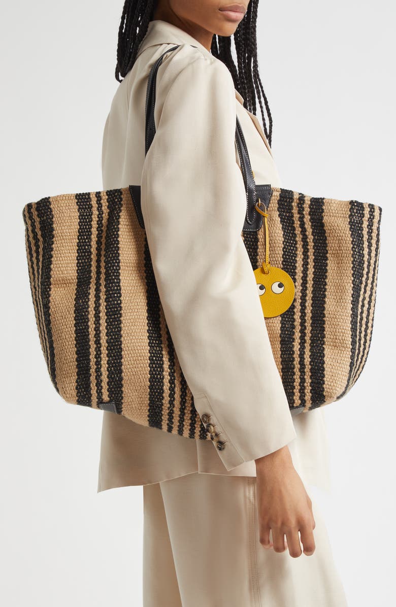 Anya Hindmarch x Maison Bengal Jute Tote, Alternate, color,