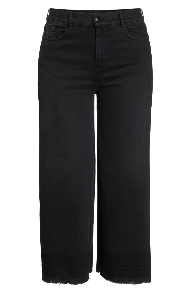 Ashley Graham X Marina Rinaldi Igloo High Rise Crop Flare Jeans, Alternate, color, 