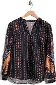 T Tahari Long Sleeve Button-Up Shirt