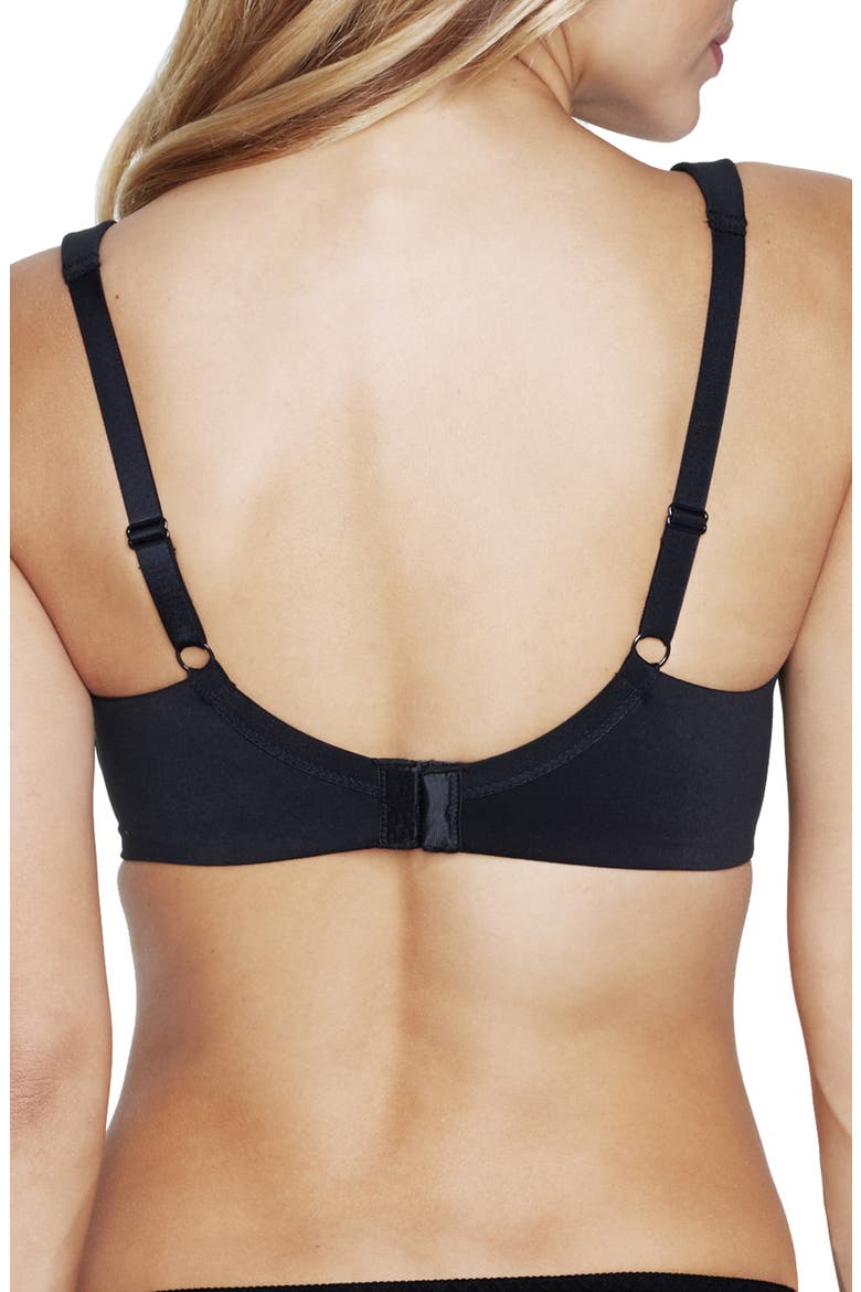 Maxine Seamless Full Figure T Shirt Bra, Alternate, color, BLACK