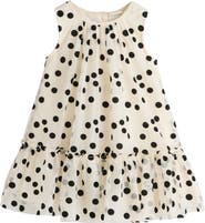 NEXT Kids' Polka Dot Mesh Dress