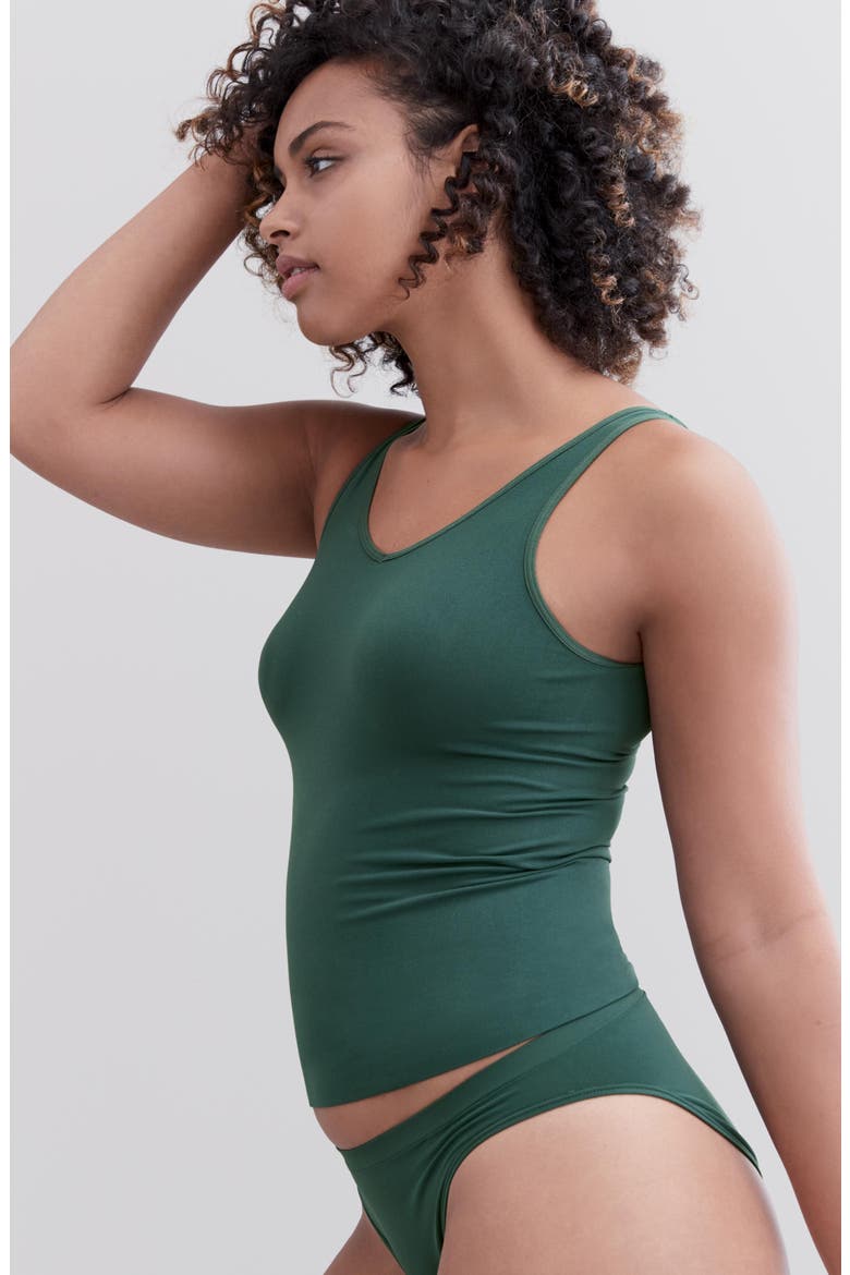 Seamless Two-Way Tank, Alternate, color, BEIGE BRUSH