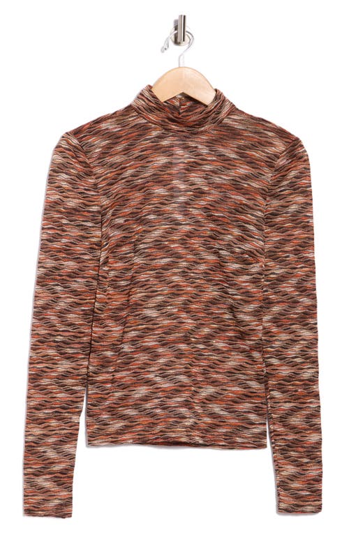 Ramy Brook Karin Long Sleeve Top In Brown