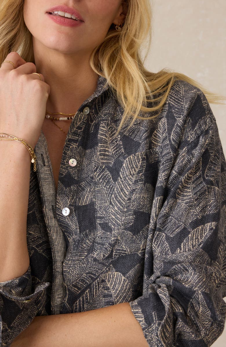 Faherty Palma Linen Shirt, Alternate, color, 