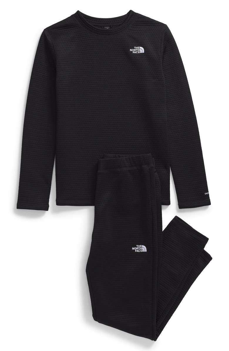 The North Face Kids' Dot Knit Thermal Top & Pants Set, Main, color, 