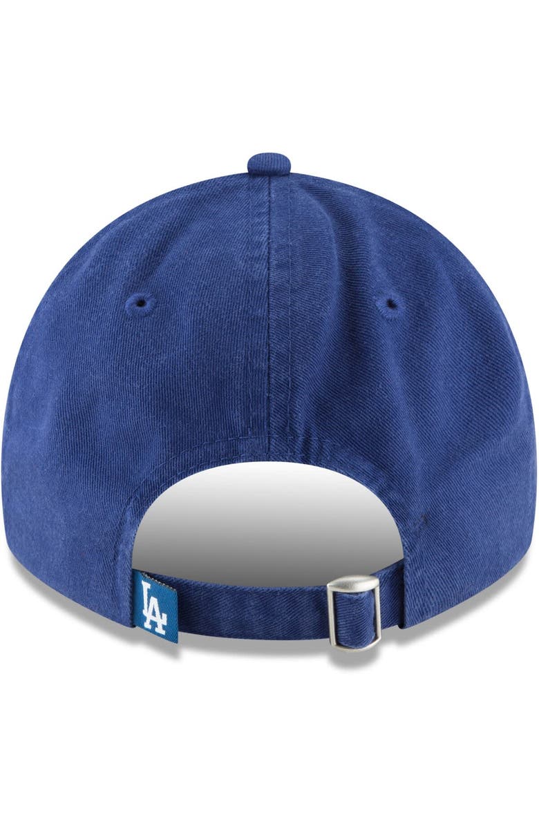 New Era Women's New Era Royal Los Angeles Dodgers Team Logo Core Classic 9TWENTY Adjustable Hat, Alternate, color, 