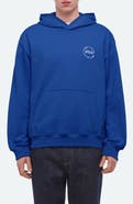 Helmut Lang Stamp Cotton French Terry Pullover Hoodie