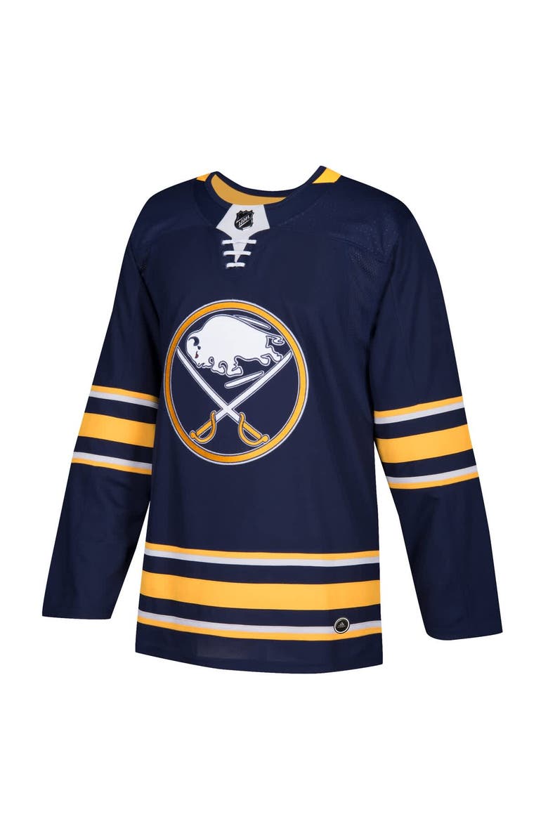 adidas Men's adidas Navy Buffalo Sabres Home Authentic Blank Jersey, Alternate, color, Navy