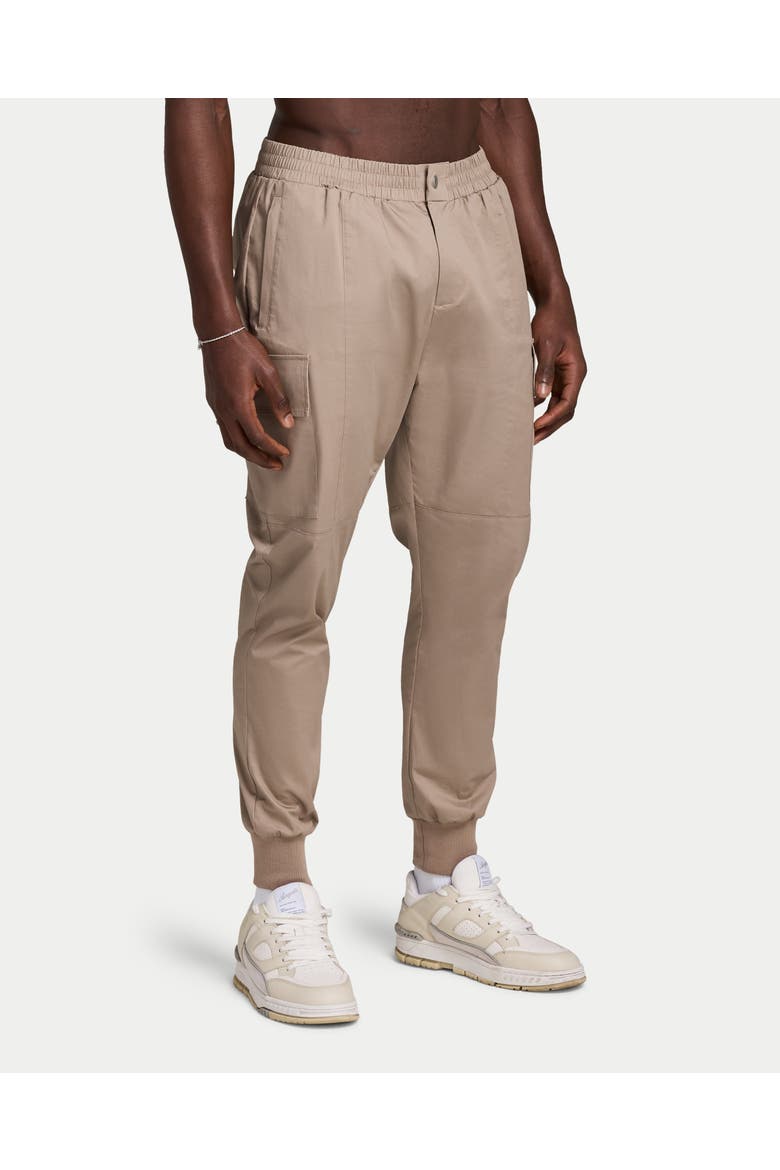 Utility Tapered Leg Cargo Trousers, Alternate, color, Stone