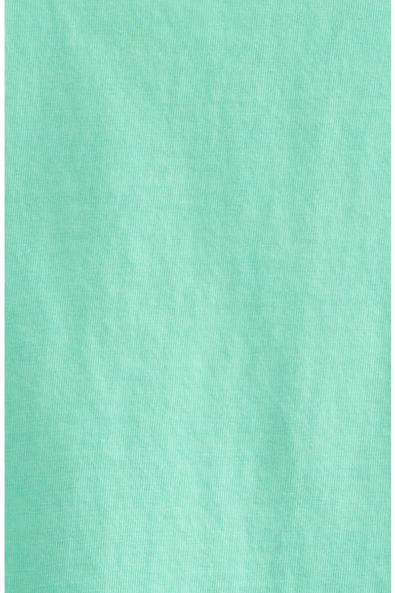 Kids' Crop Cotton T-Shirt, Alternate, color, GREEN CREAM