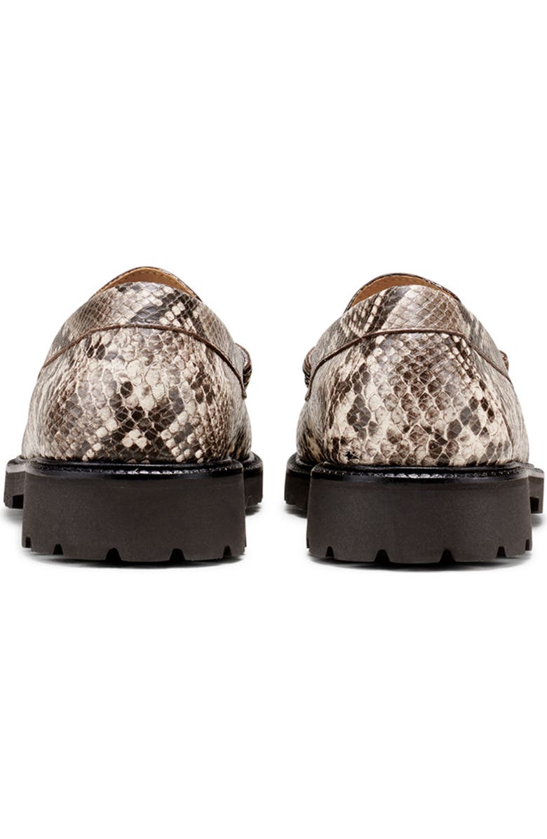G.H.BASS Larson Snakeskin Embossed Penny Loafer, Alternate, color,