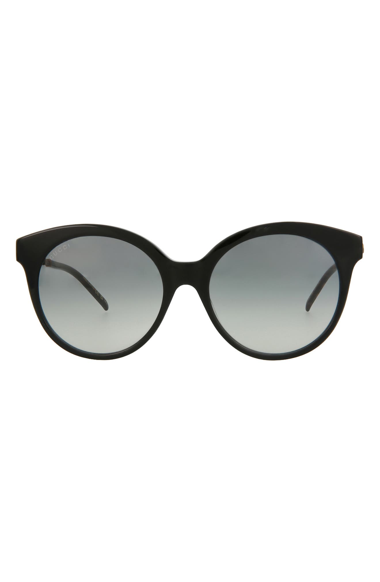 Gucci 55mm Oversize Round Sunglasses