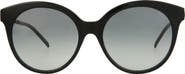 Gucci 55mm Oversize Round Sunglasses