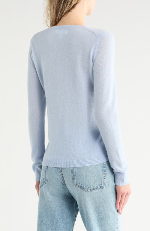 Nordstrom V-neck Cashmere Sweater In Blue