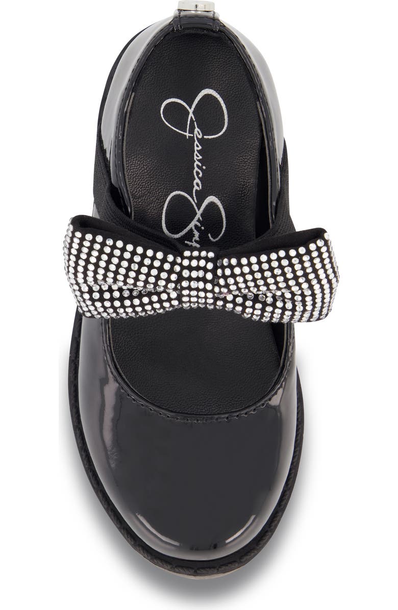 Jessica Simpson Kids' Aubrey Crystal Bow Flat, Alternate, color,