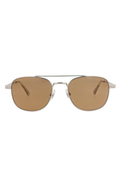 51mm Square Aviator Sunglasses