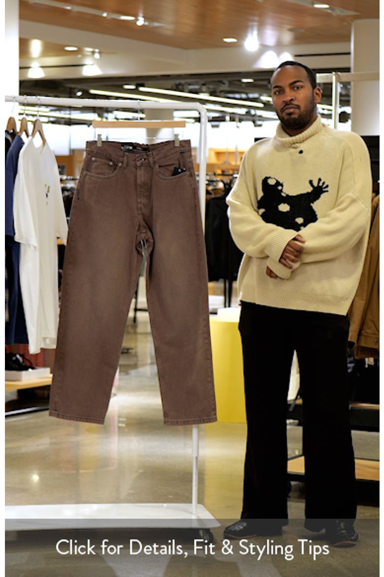 Check-5 Loose Fit Jeans video