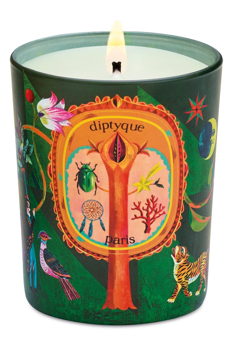 Diptyque Protective Pine Candle, Main, color, 