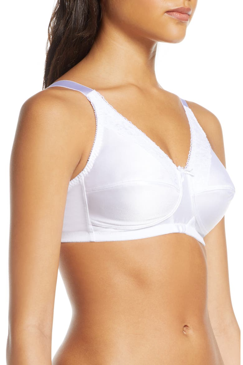 Nancy Soft Cup Bra, Alternate, color, WHITE