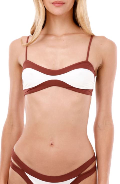 Barn Colorblock Bikini Top