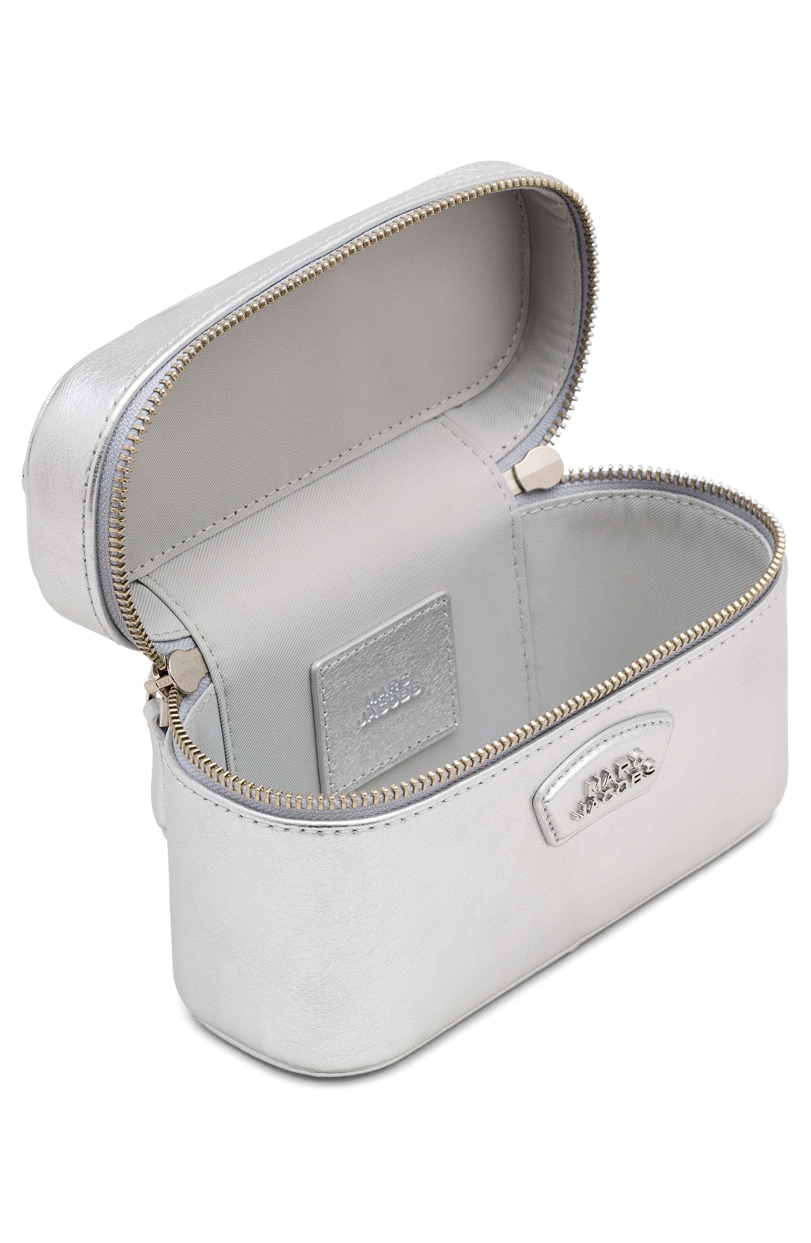 The East/West Vanity Bag, Alternate, color, SILVER