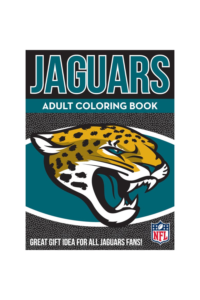 In the Sports Zone NFL Adult Coloring Book, Jacksonville Jaguars, Main, color, Multicolored