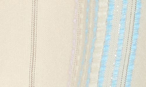 Elan Smocked Waist Faux Wrap Cover-up Shorts In Multi