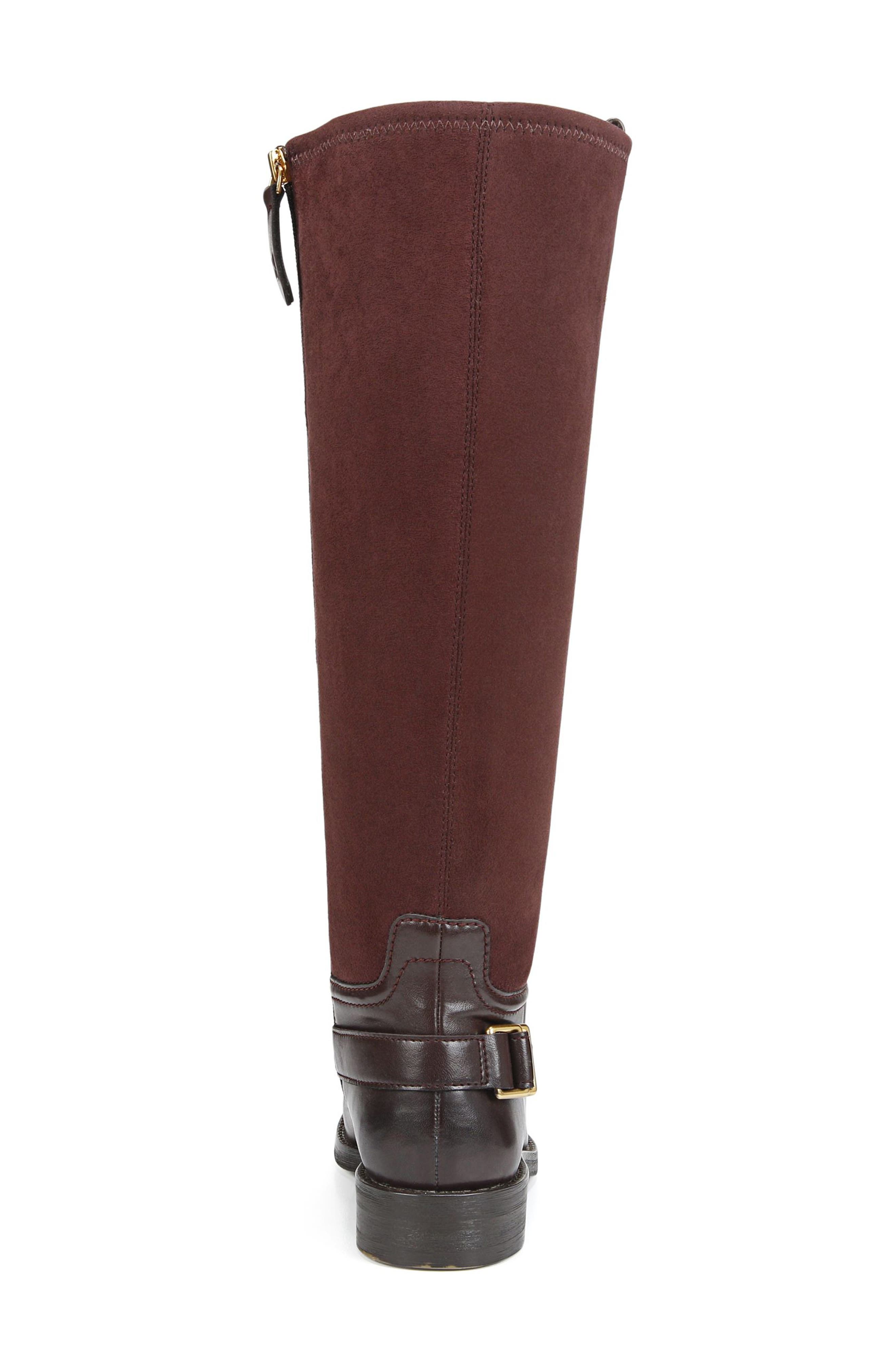 Franco Sarto Merina Knee High Boot, Alternate, color, Castagno