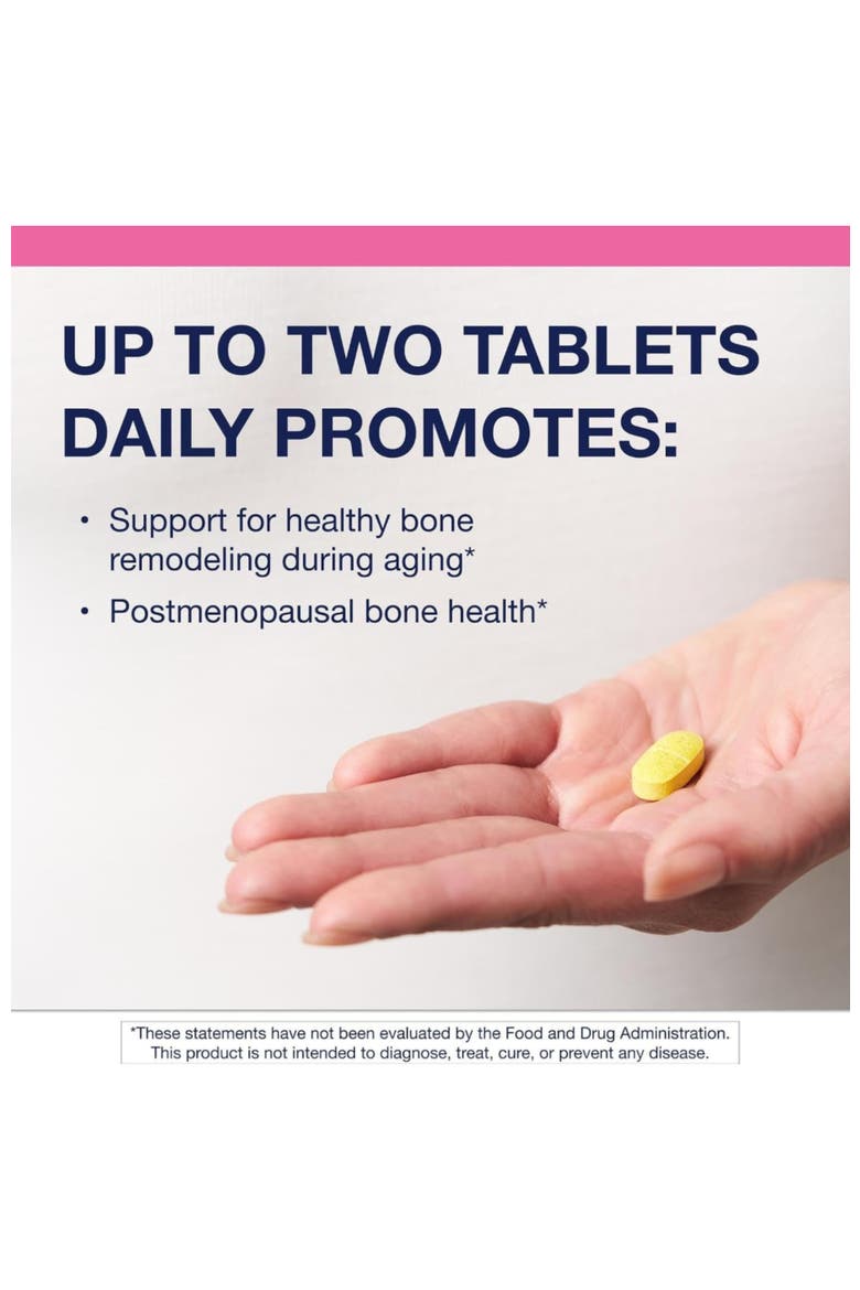 Ostera Bone Support Supplement for Postmenopausal Women 60 Tablets, Alternate, color, None