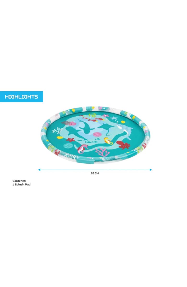 H2OGO! 65" Underwater Utopia Splash Pad, Alternate, color, Multicolored
