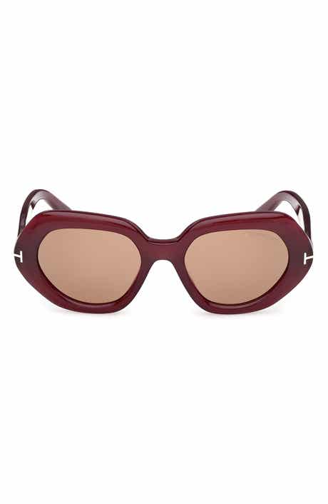 TOM FORD 51mm Geometric Sunglasses