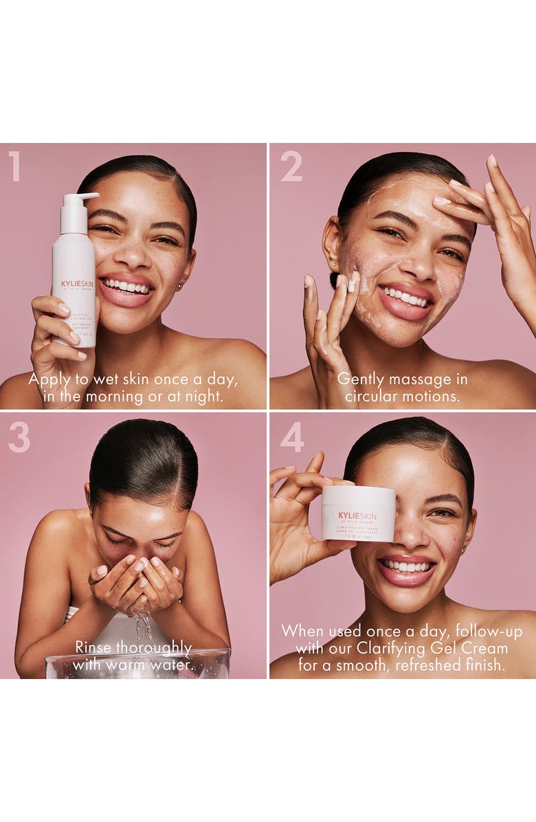 Kylie Cosmetics Clarifying Gel Cleanser, Alternate, color, 