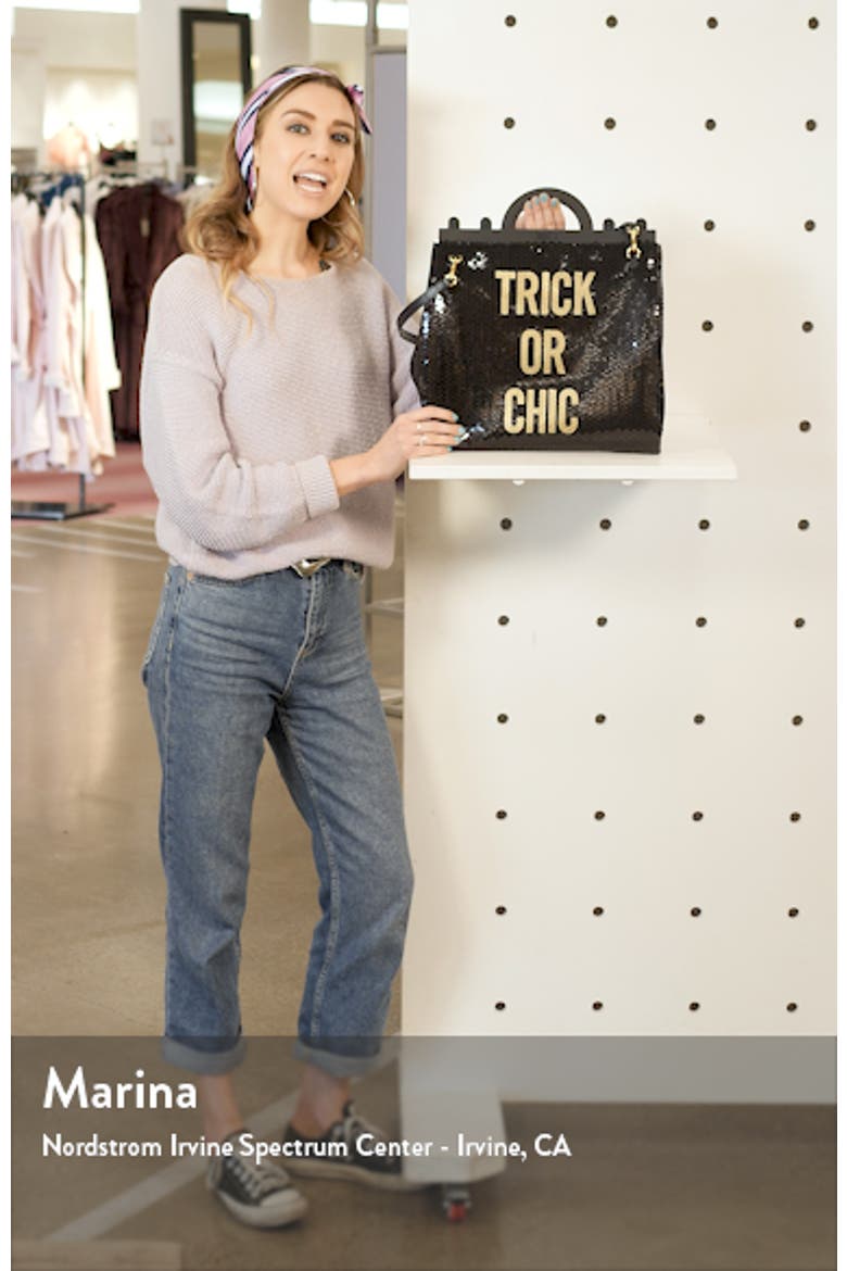 Trick or Chic Sequin Shoulder Bag video