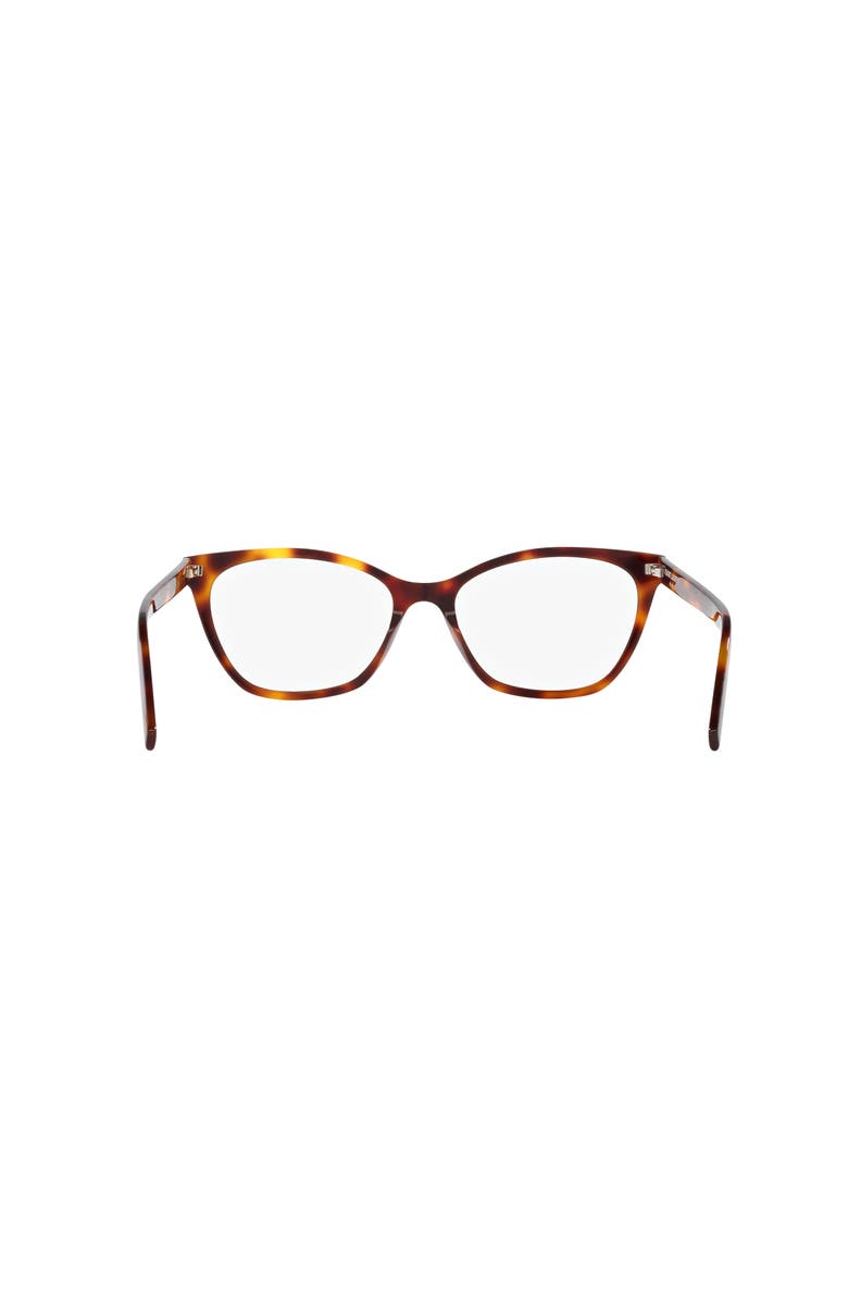 Saint Laurent 54mm Cat Eye optical glasses, Alternate, color, Pink