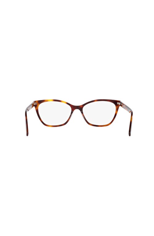 Saint Laurent 54mm Cat Eye Optical Glasses In Multi