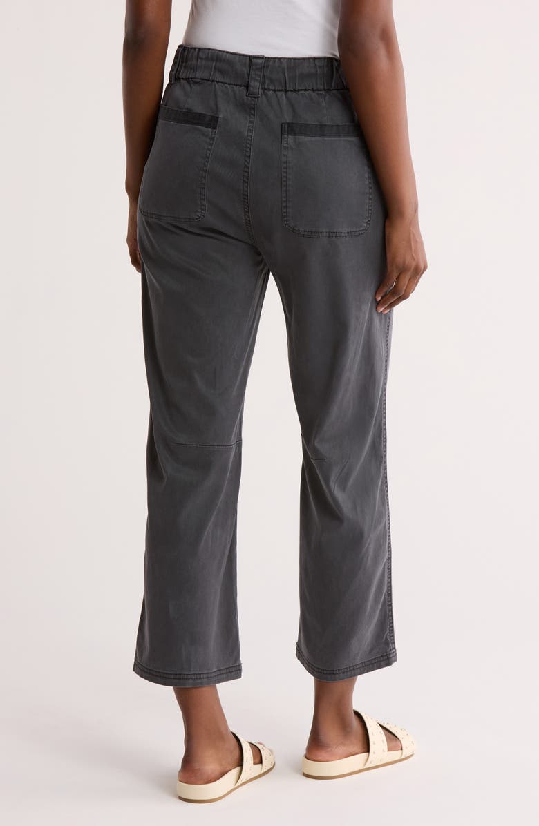 Splendid Gina Drawstring Wide Leg Pants, Alternate, color, Lead