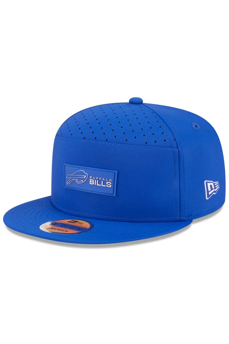 Men's New Era Royal Buffalo Bills 2025 Sideline  Split Panel 9FIFTY Snapback Hat, Main, color, Royal