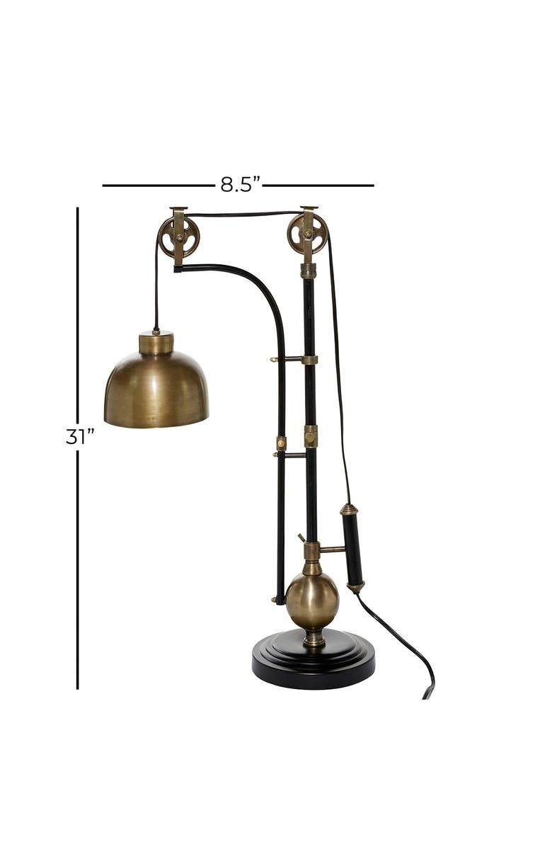 SONOMA SAGE HOME Black Metal Industrial Floor Lamp, Alternate, color,