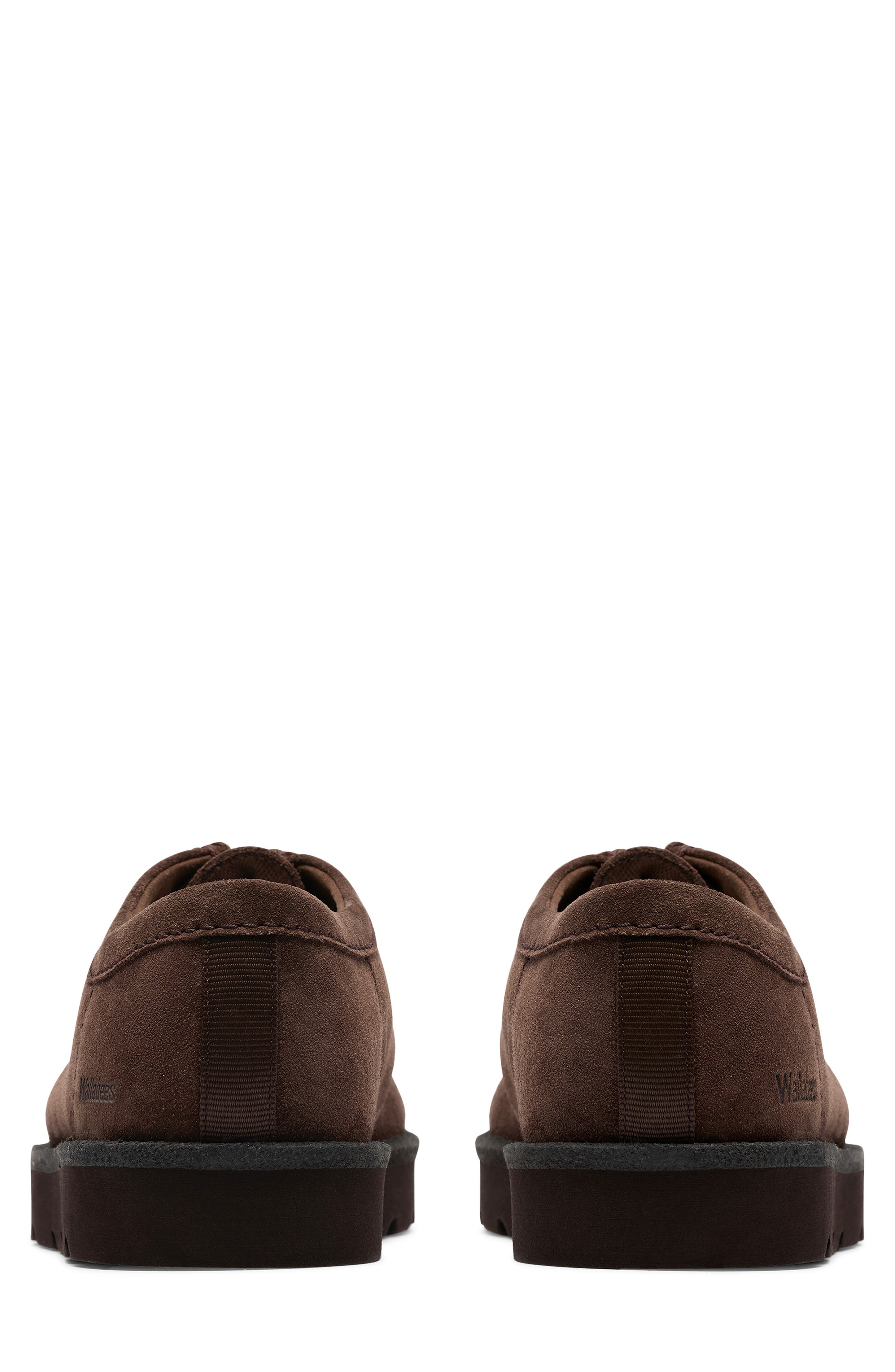 Meare Lace-Up Wallabee Chukka, Alternate, color, DARK BROWN SUEDE