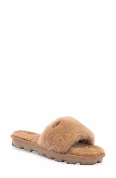 UGG® Cozette Genuine Shearling Slipper