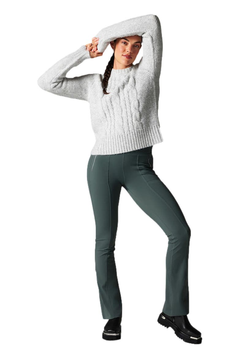 Classic Cable Sweater, Alternate, color, FOG
